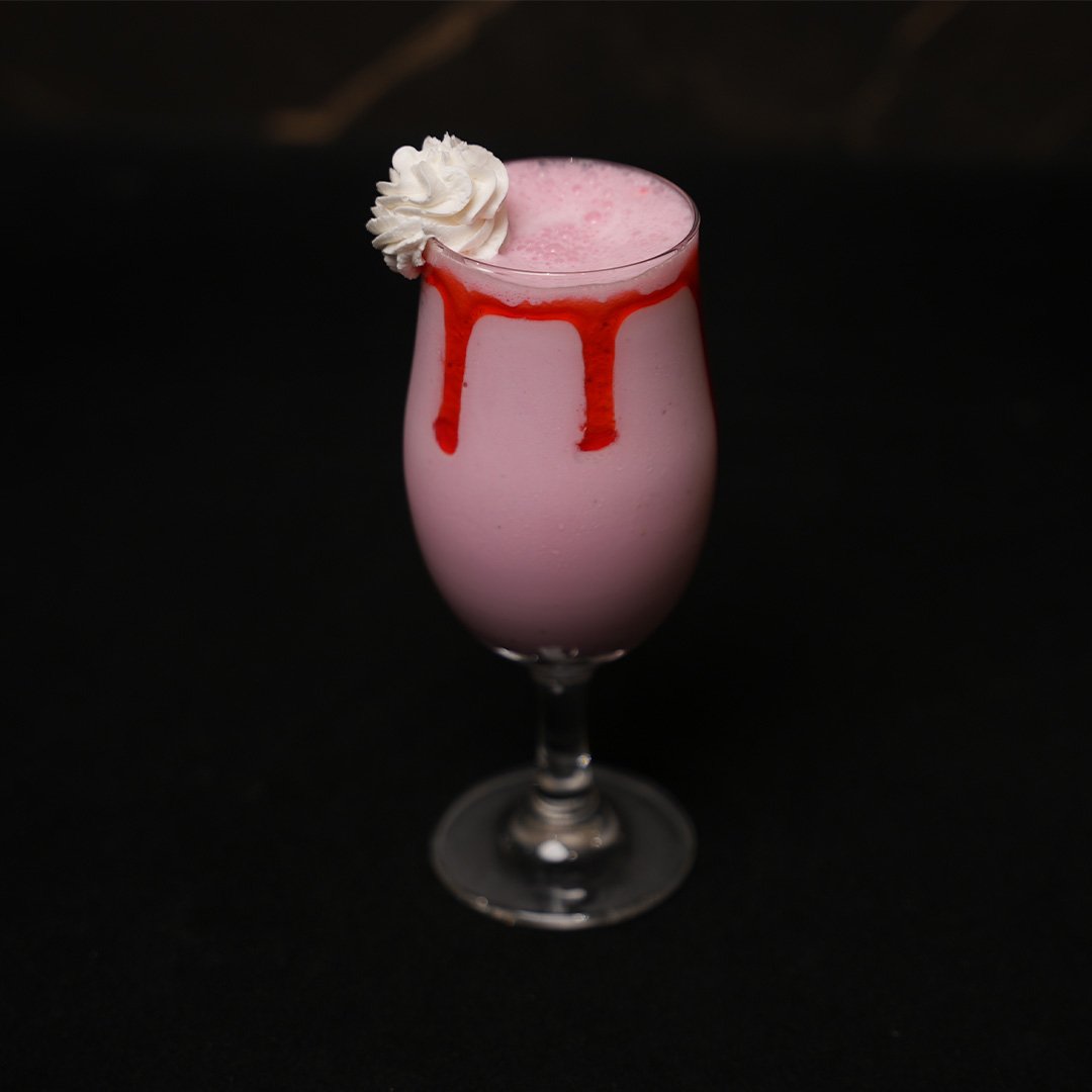 ميلك شيك فراولة